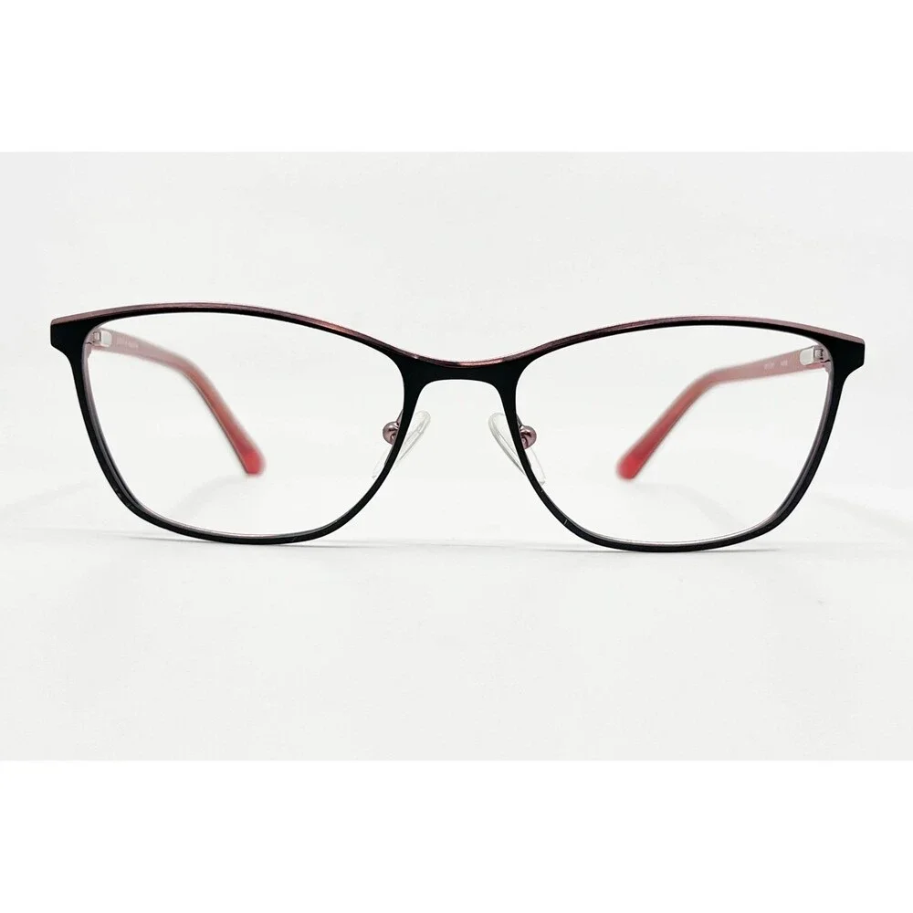 Karen Kane Eyeglasses Womens Black Pink Farro Cat Eye Frames 51-16-135